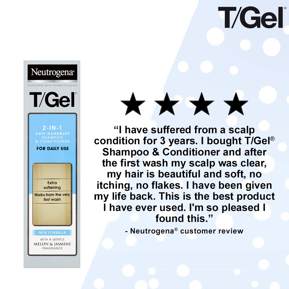 Neutrogena T Gel 2 In 1 Anti Dandruff Shampoo Plus Conditioner 125 Ml Buy Online In Andorra At Andorra Desertcart Com Productid