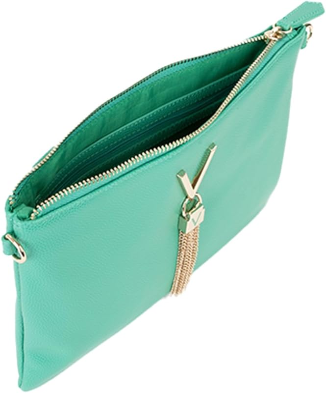 , DIVINA (VBS1R419G), BOR. SUP MAT PLASTICHE, POCHETTE, SMERALDO (Donna)