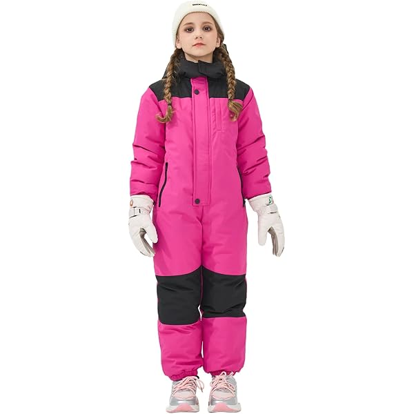 Mountain Warehouse Combinaison De Neige Cloud Enfant – Imperméable, Doublée Polaire, Ajustable