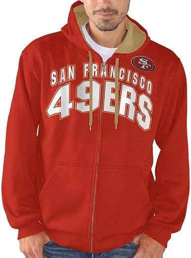 49ers zip hoodie