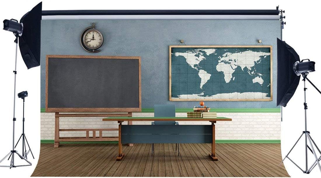 Gzhq Classroom Backdrop 9x6ft Vinyl Back To School Amazon Co Uk
