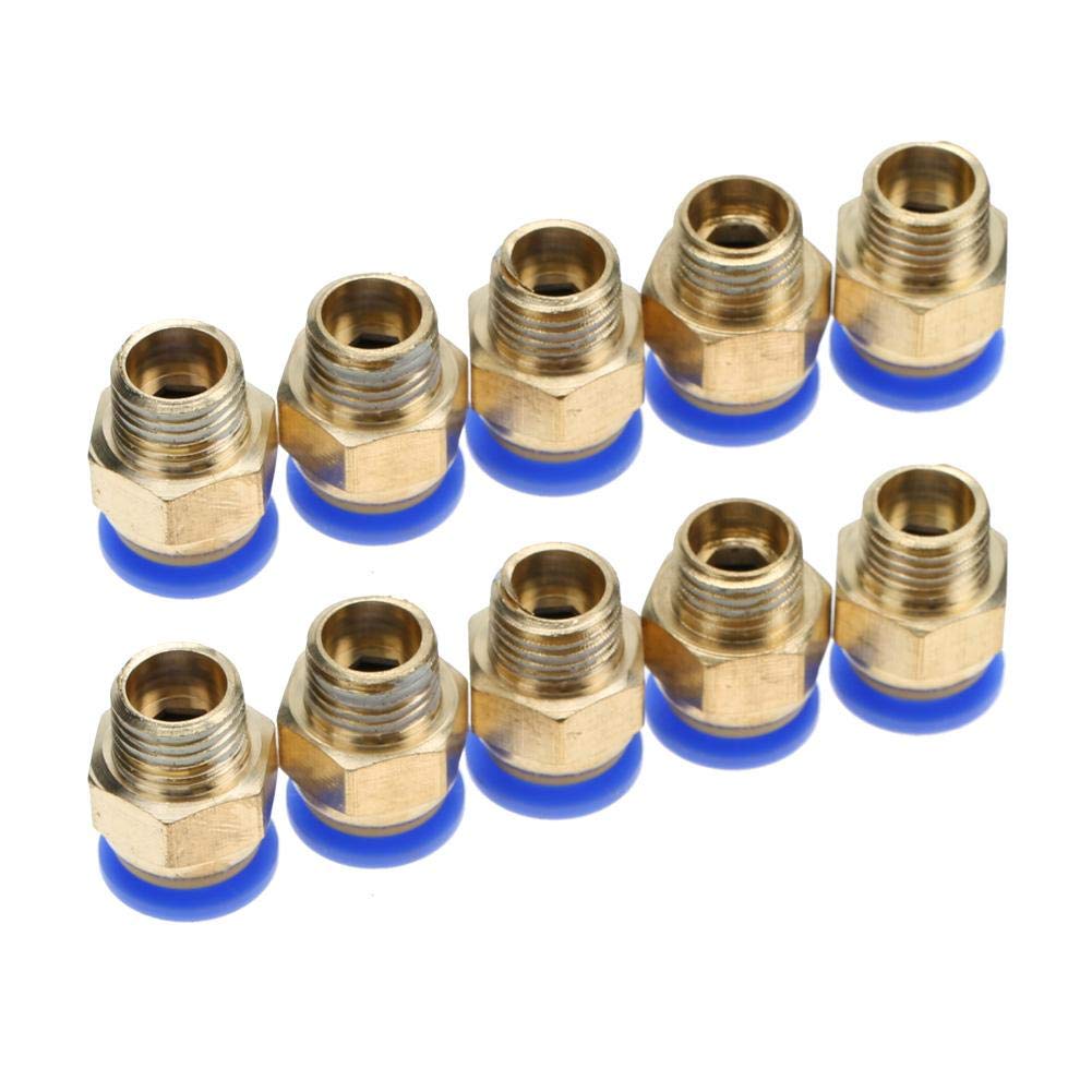 PC81 Quick Fittings Set,Pneumatic Metal Quick Connector Adapter,Male