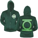 Changes Green Lantern Symbol Zip-Up Hoodie (Large)