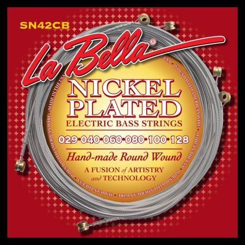 La Bella Slappers 6 String Electric Bass Strings ( 29 - 128)