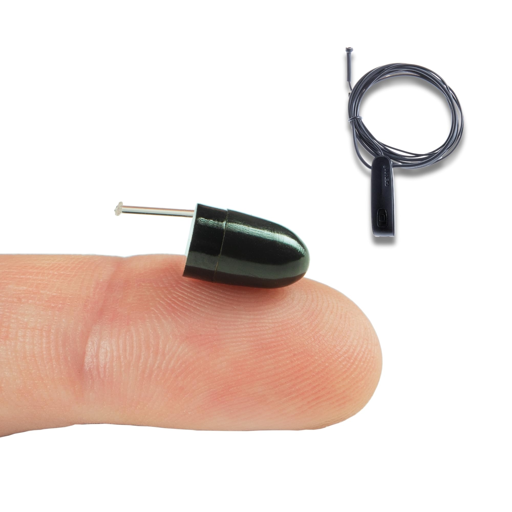 PingaOculto Spy Earpiece Bluetooth Wireless Earphones Invisible Hidden Mini Headset Exam Phone Microphone - Secret Earphone Micro Ear (Spy Earpiece Vip Pro UltraMini Bluetooth Wired Microphone) — image 1