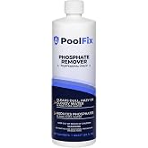 PoolFix Phosphate Remover &ndash; 1 Quart Reduces Phosphates for Cleaner, Clearer Water &amp; Improved Pool Clarity | Professional Grade - 32 oz Bottle