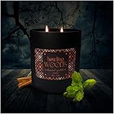 Colonial Candle Halloween Scented Candle, Howling Woods, 16oz | Made in Elkin - North Carolina, 2 Wick, Up to 60 Hour Burn Time, Room Transforming Fragrance, Long-Lasting Scent