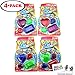 Gosu Toys Dive Fun Crystal Gems Swimming Pool Dive Toy Gem Diving Training Toy Sinker for Kids Fun with 2 Stickers