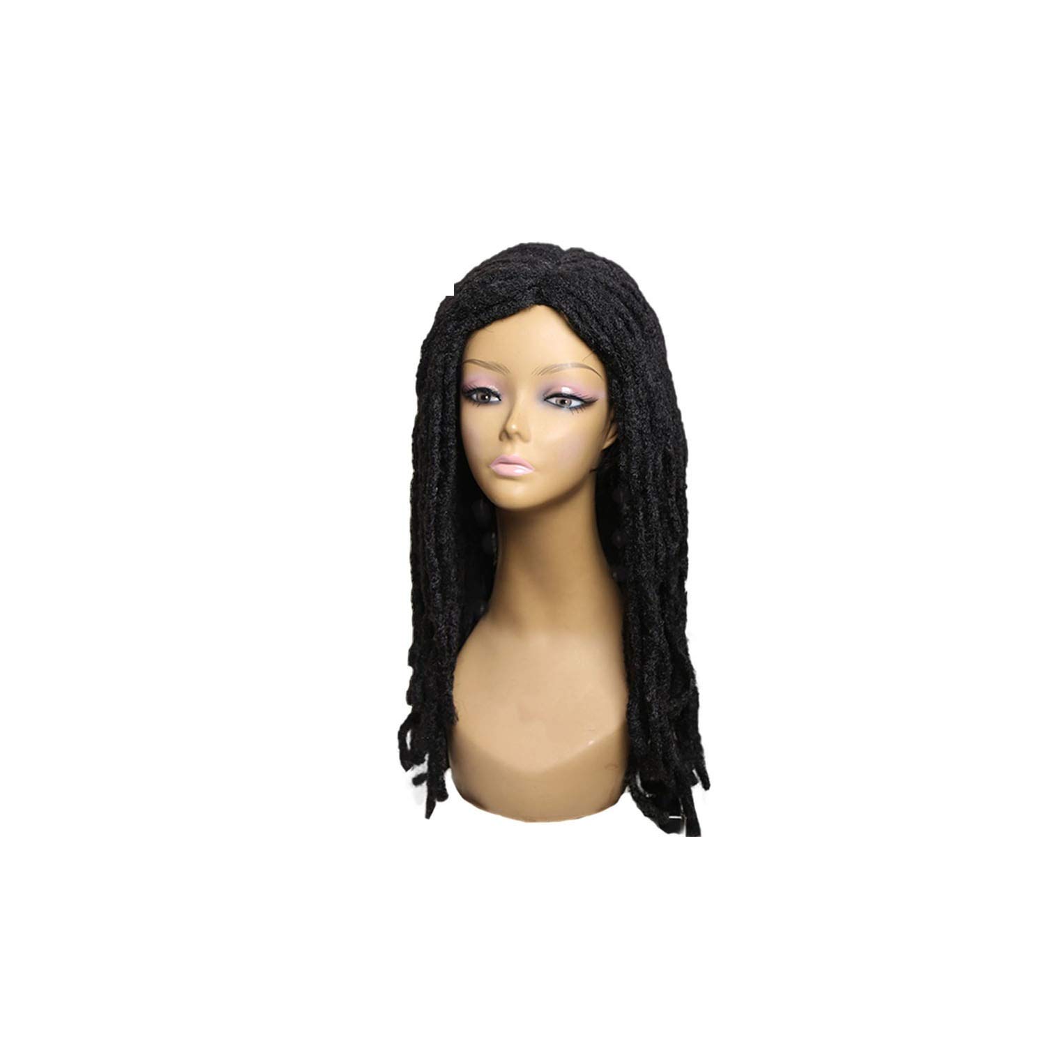 Amazon Com Long Synthetic Dreadlock Hair Wig For Women Faux