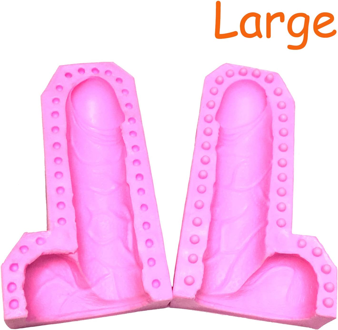 Aimyoo Sexy Cake Candy Soap Candle Mold Silicone Baking Moulds for Bachelorette Party Supplies (Large)