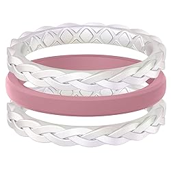 Egnaro Women's Rings Enhancers, Silicone Thin and