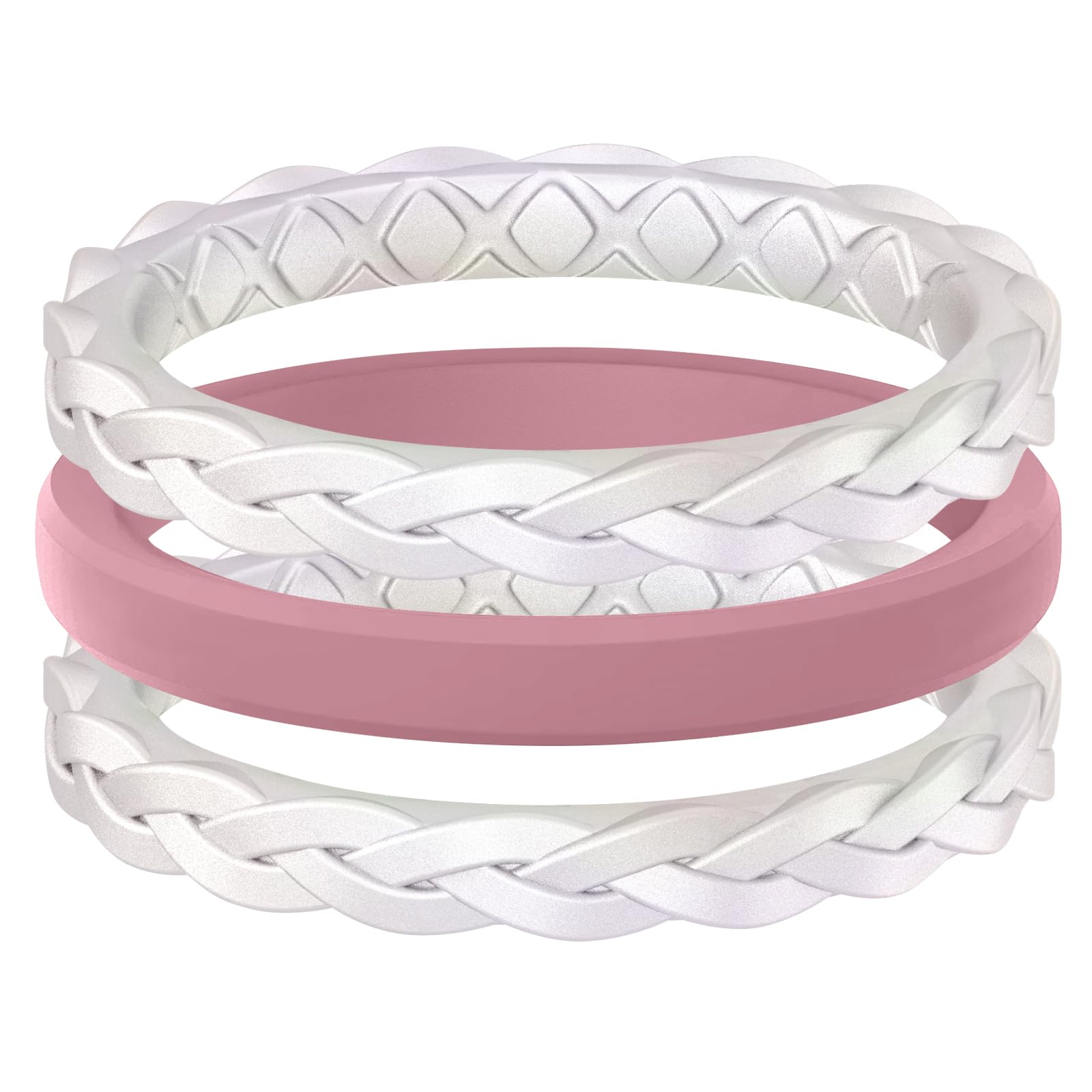Egnaro Women's Rings Enhancers, Silicone Thin and