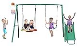 Hapfan 440lbs Swing Sets for Backyard with