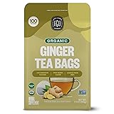 FGO Organic Ginger Tea, Eco-Conscious Tea Bags, 100