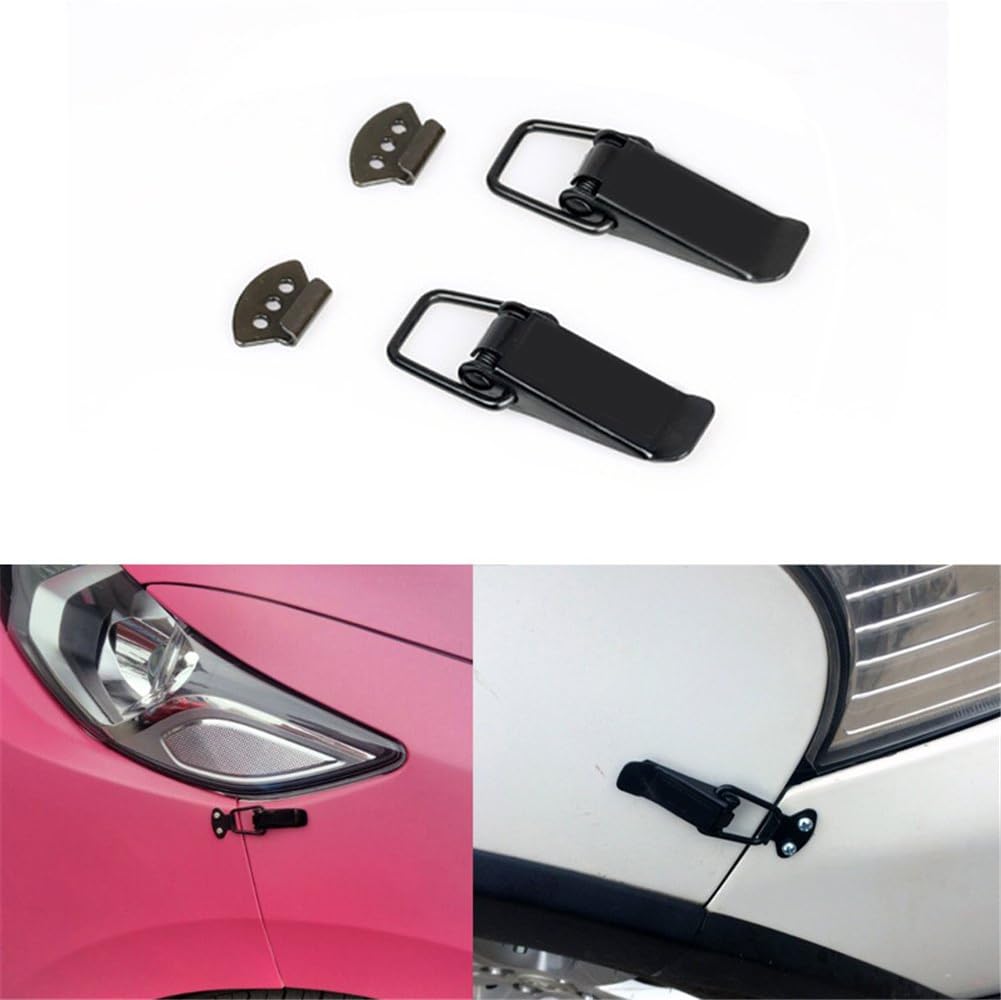 Car Bumper Security Hook Lock Clips Kit 