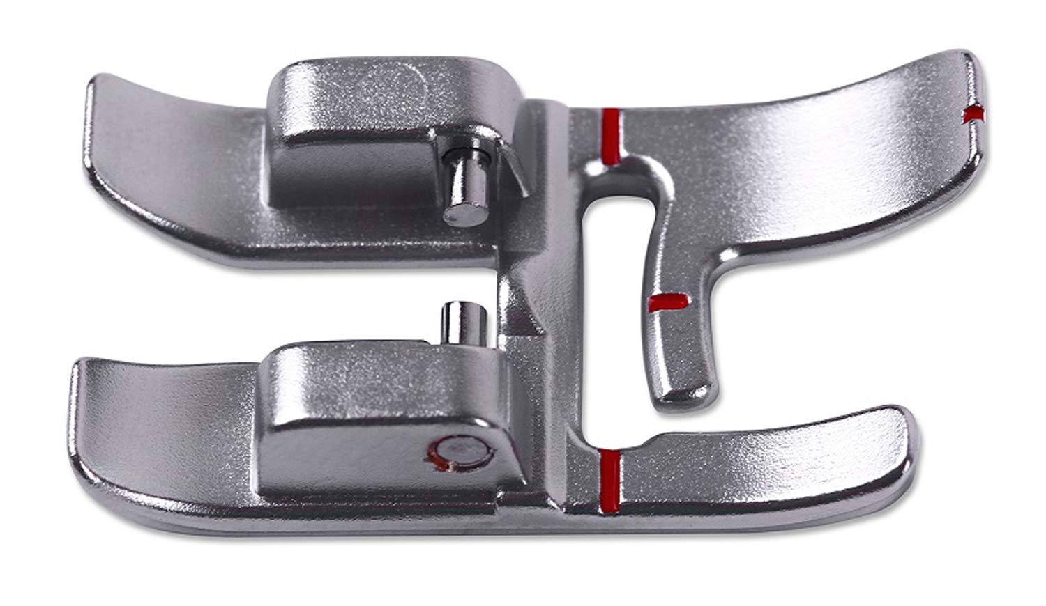 DreamStitch 821007096 Snap ON Right Edge Bi-Level Presser Foot for Pfaff IDT System ALT:820676096 DL-EM-821007096