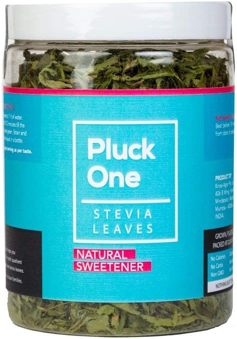 Stevia Leaves Dried - Natural Sugar Substitute 50 GMS (1.76 OZ)