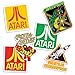 Popfunk Atari Classic Video Games Collectible Stickers with Centipede, Missle Command and Crystal Castles