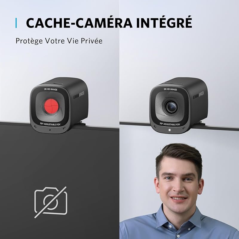 PowerConf C200 Webcam USB 2K