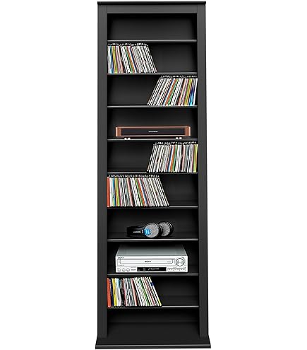 アトランティック Atlantic Henley ヘンリー 464 キャビネット Amazon.com: Atlantic Henley 464 Media Storage Cabinet – Protects