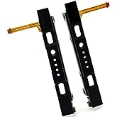 Deal4GO Left &amp; Right Slide Rail w/Sensor Flex Cable Compatible with Nintendo Switch &amp; Switch OLED Joycon Controller Slider Rail