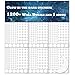 Glow in The Dark Star Decals Glowing Reusable Ceiling Décor of 1447Pcs Dots Plus Moon and Constellation Guide Perfect for Kids Bedding Room or Media Room, Beautiful Wall Decals