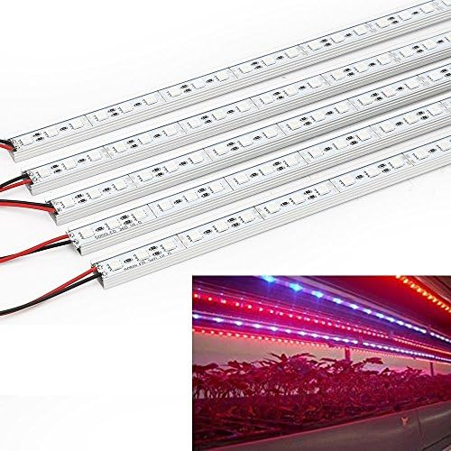 10PCS LED Grow Light Strips,10W 36PCS Red Leds,Plant Grow Light for Aquarium Greenhouse Hydroponics Vegetable Flowers