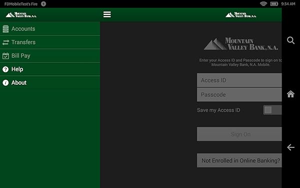 Mountain Valley Bank N A Mobile Amazon Mobile Apps
