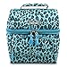 J World Corey Kids Lunch Bag. Insulated Lunch-Box for Girls, Women, Mint Leopard
