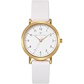 Wristology 2 Sizes Easy Change Band Numbers Watch Interchangeable Silicone Strap - Read Analog Face with Second Hand for Women, Men, Nurses, Teachers, Seniors, EMT Olivia