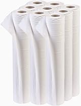 TPZ 40m White Hygiene Couch Roll 20in 508mm Perforated - Professional Use
