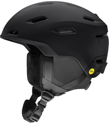 Amazon.com: SMITH Mission MIPS Snow Sport Helmet - Matte Black