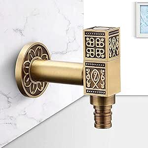 quanjiafu Grifo Grifo para Exterior Grifo para Lavadora Grifo para