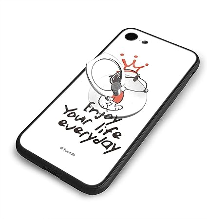 Amazon Co Jp Snoopy スヌーピー Iphone Se ケース 第2世代 Iphone7ケース Iphone8 ケース Tpu 背面ガラス リングが付き 軽量 耐衝撃 脱着簡単 指紋防止 すり傷防止 かわいい おしゃれ 全面保護 傷防止 4 7インチ 家電 カメラ
