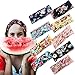 ADRAMATA 9 Pcs Headbands for Women Wide Boho Knotted Yoga Headband