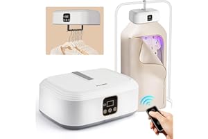 JOYARR Compact Mini Laundry Dryer, Upgraded Small Electric Clothes Dryers with Remote Control, Quick Drying, Timer, Lightweight & Foldable, Ideal for Apartments, Travel, Dorms, RVs, Home, Hotel