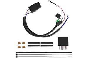 QUEALZARA Replaces CBWPR091AA 68269523AD Fuel Pump Relay Wiring Kit Compatible with Chrysler Town Country, Grand Cherokee, Ram 1500, Dodge Durango, Grand Caravan