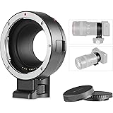 NEEWER EF to EOS M Mount Adapter, EF/EF-S Lens to EOS M Camera Autofocus Converter Ring with Removable Tripod Mount, Compatib