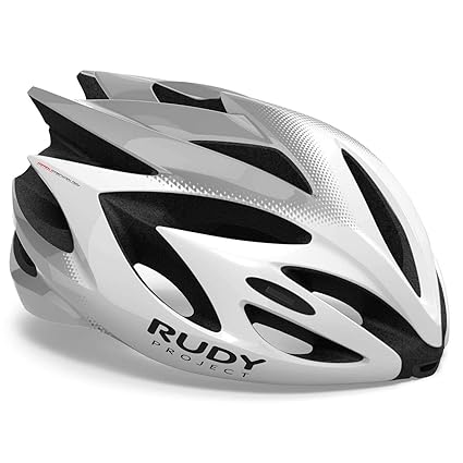 Rudy Project Rush - Casco de Bicicleta - Gris/Blanco 2019: Amazon.es ...