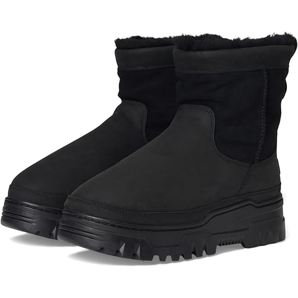 Amazon.com | UGG Men's Cl Ultra Mini Weather Hybrid Boot, Black