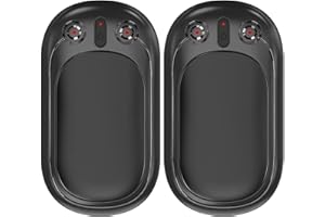 Hand Warmers Rechargeable, SECHKISS 2-Pack 5000mAh Reusable Portable Hand Warmer, 2 in 1 Electric Pocket Warmer Great for Outdoor, Hunting, Golf, Camping, Warm Gifts for Women Men…