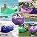 WooHoo 2.0® - Giant Inflatable Lounger Air Balloon Furniture with Carry Bag. Inflates in Seconds. Hangout as Lounge Chair, Bean Bag, Air Hammock, Sofa, Couch, Air Bag. NEW MODEL PATENT PENDING-Purple