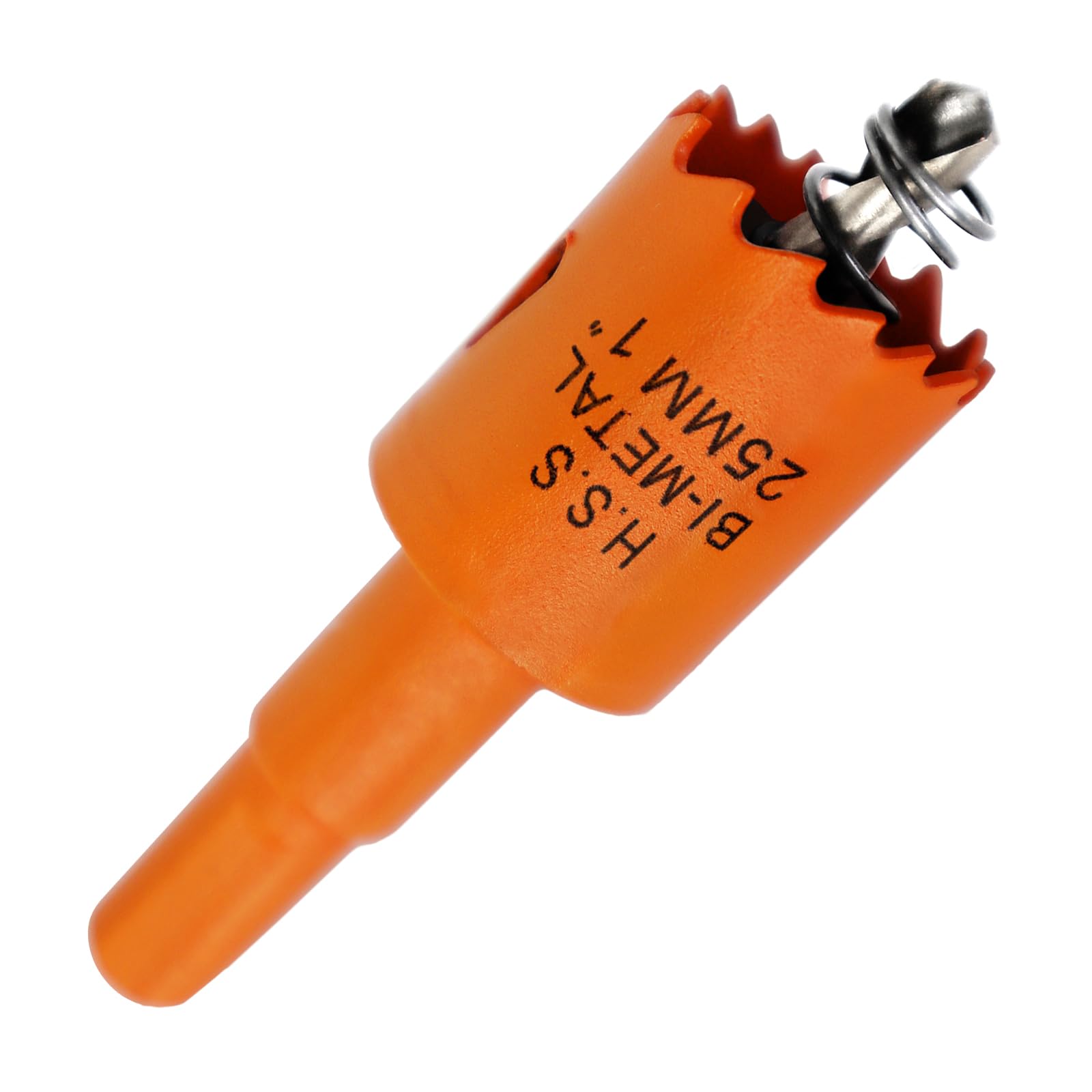 25mm Hole Saw, 1'' HSS Bi-Metal Hole Cutter with Arbor, Cutting Depth 32 mm, Hole Saw Drill Bit for Cutting Wood, Plywood, Plastic, Drywall, Thin Metal Sheets