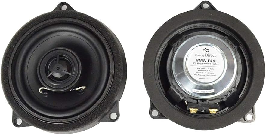 Amazon ファクトリーダイレクト Bmwスピーカー Fd Bmf4x 01 1シリーズf F21 4inch 10cm 2way Bmw 純正交換コアキシャル同軸スピーカー トレードイン オーディオ 2way 純正交換 Bmw 車 カー 車用品 カースピーカー スピーカー スピーカー 車 バイク