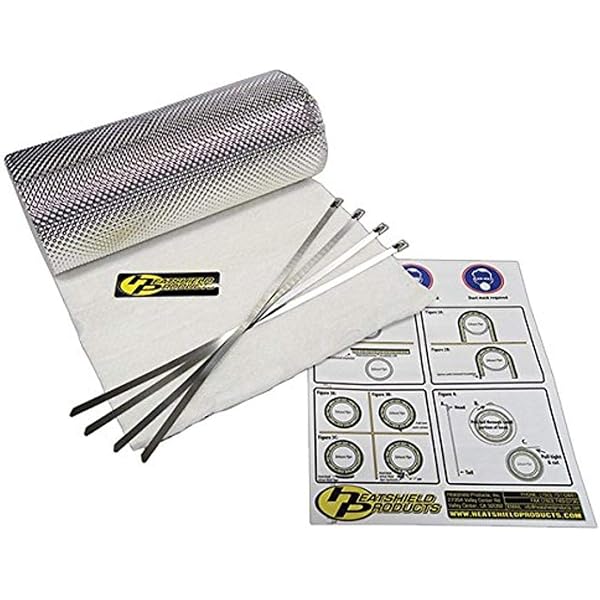 Amazon.com: Heatshield Products 180020 1/8 Thick x 11 Wide x 23 Long HP Sticky  Shield : Automotive