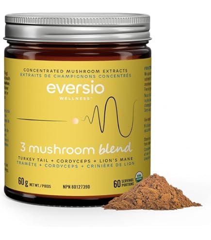 Amazon.com: Organic 4 Mushroom Blend Complex Powder – Reishi