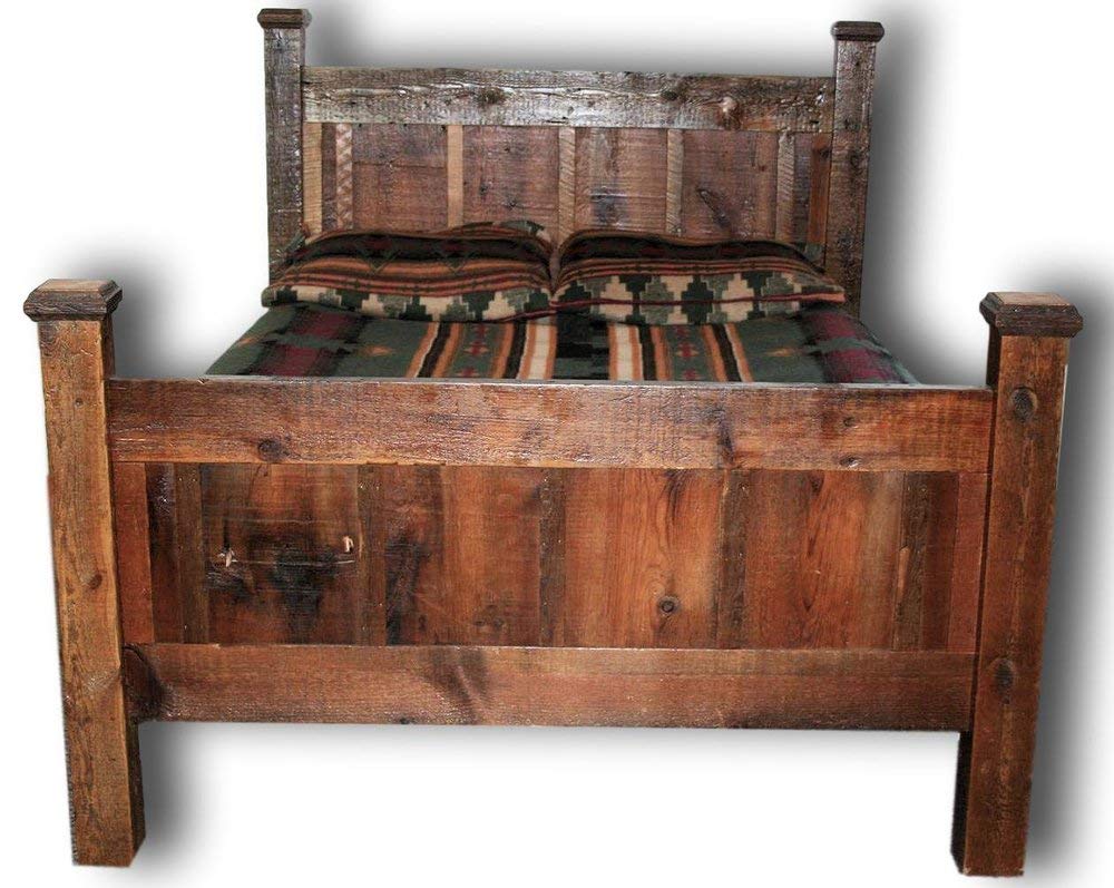 Amazon Com Barnwood Bed Handmade