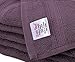 Utopia Towels 12 Pack Premium Wash Cloths Set, 12 by 12 Inches, 100% Cotton Ring Spun, Highly Absorbent and Soft Feel Washcloths for Bathroom, Spa, Gym, and Face, Plum
