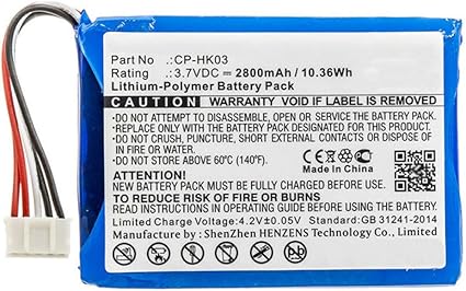 harman kardon esquire battery