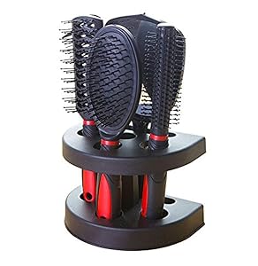 Healthcom Hairs Combs Salon Hairdressing Styling Tool Hair Cutting Brushes Sets Dressing Comb Kits,Set of 5